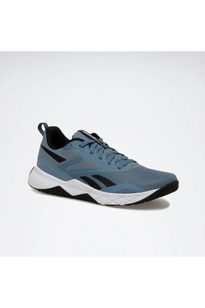 Reebok 100074492 Nfx Trainer - حذاء رياضي أبيض وأزرق للرجال