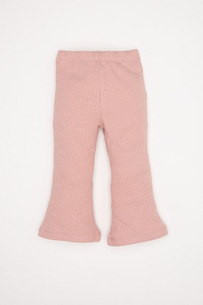 DeFacto Ballerina Printed Baby Girl Cotton Sweatshirt and Ribbed Leggings Set - D6203A5Ns