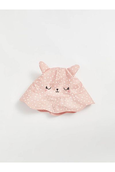 LC Waikiki Lcw Baby Ear Detailed Baby Girl Bucket Hat