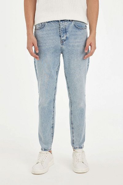 DeFacto Ψηλόμεσο στενό τζιν της δεκαετίας του '90 - Slim Fit B5784ax24au