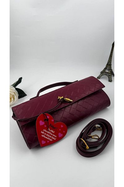 AURA Votega Patterned Clutch Bag