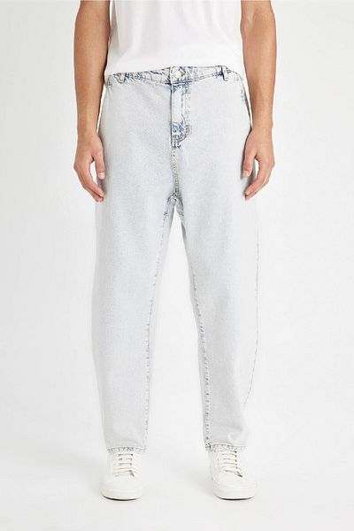 DeFacto Χαλαρή εφαρμογή Carrot Mold Leg Jean B8321ax24au