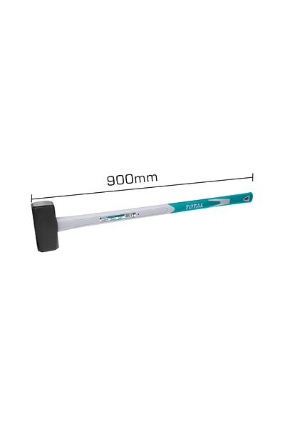 TOTAL 4000g Fibreglass Stonning Hammer, Drop Forged