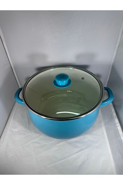 EmayeBurada Flame Enamel 6 Liter Enamel Pot Yogurt Copper Storage Pot