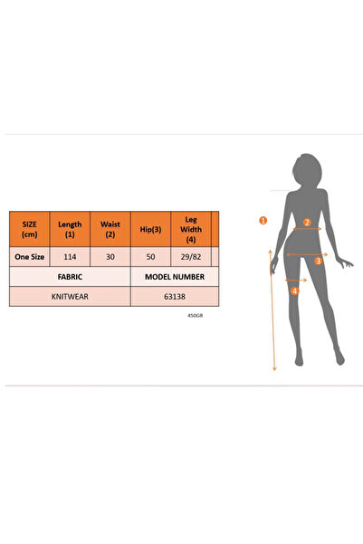 Little Visqon Kadın Yüksek Bel Bağcıklı Desenli Triko Plaj Pantolon
