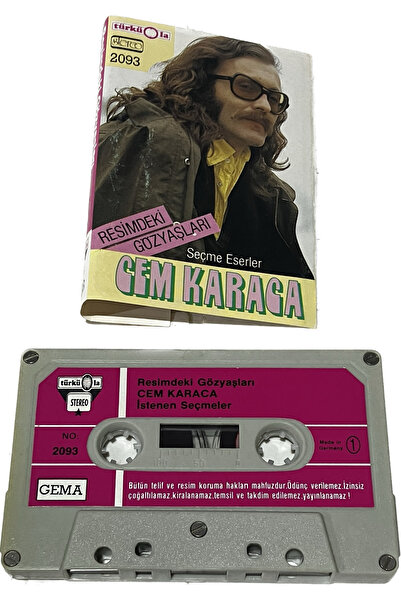 türküola müzik Cem Karaca - Resimdeki Gözyaşları Türküola Alman Baskı Kaset