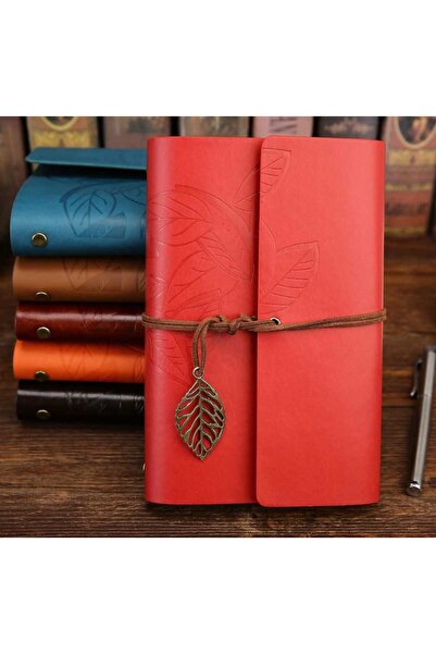 Menuzer Retro Vintage, Deri Kapak, Travel Journal, Doldurulabilir Eskiz NOT D...