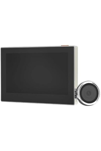 EZVIZ Digital Door Viewer Camera with LCD Display Screen, Wire-Free Peephole HP2 - SILVER