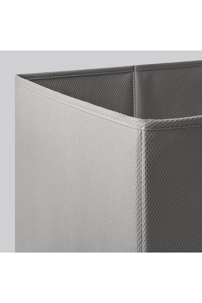 IKEA صندوق KOSINGEN، رمادي فاتح، 33 × 38 × 33 سم