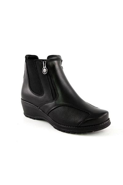 Forelli 25652-k Cizme confortabile Zenne din piele neagră Hallux