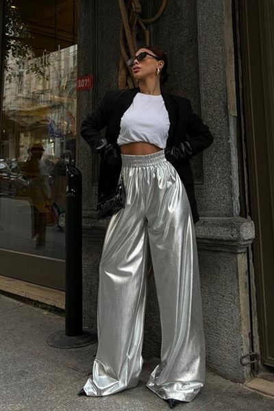Kokosh moda Pantaloni Miracle Lake Plazzo 0072
