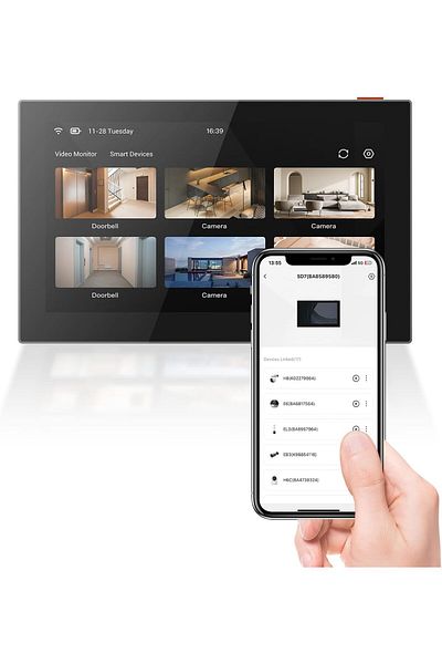 EZVIZ 7'' Wireless Security Monitor with Smart Touch Screen