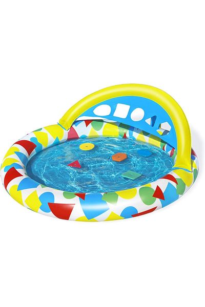 BESTWAY Bestway Splash & Learn Kiddie Pool 1.20mx1.17mx46cm 52378