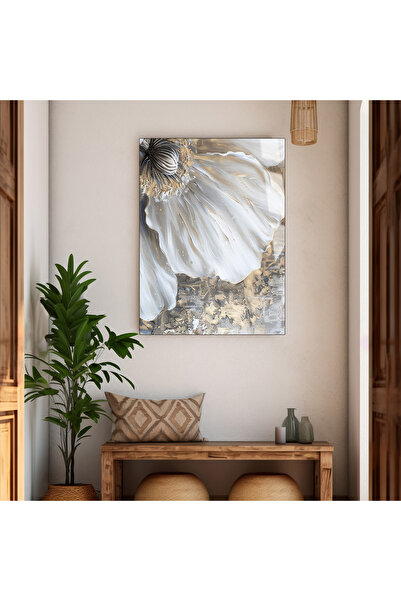 Harika bir ev HARİKABİREV | TABLIE DE STICLA INCASABILĂ CU DETALII DE FLORI G...