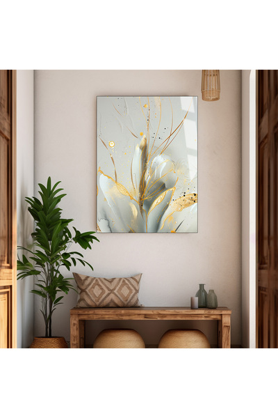 Harika bir ev HARİKABİREV | TABLIE DE STICLA INCASABILĂ CU DESIGN ABSTRACT DE...