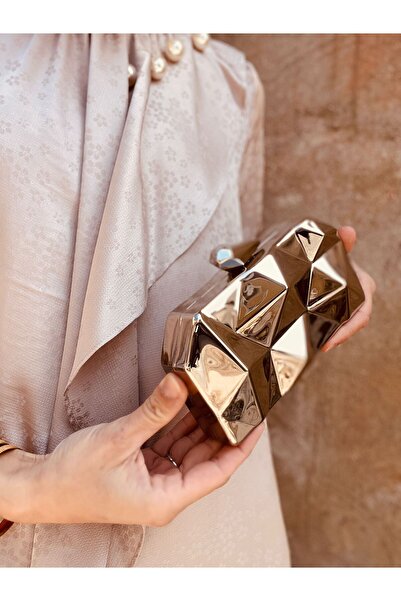 Çanta Trend Women's Silver Hand Evening Dress Bag