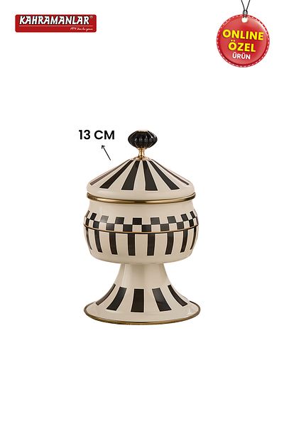 Kahramanlar Prime Cream Footed Sugar Bowl