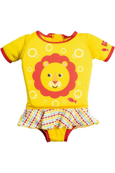 BESTWAY Fisher Price Girls Float Suit - Yellow S/M 93523