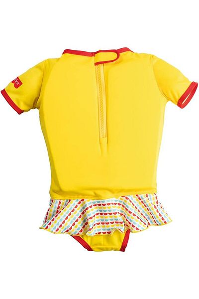 BESTWAY Fisher Price Girls Float Suit - Yellow S/M 93523
