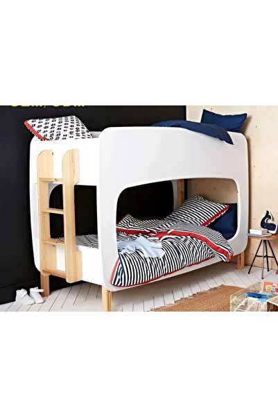 PalmirAtic Fırsat Ranza iki katlı ahşap taşıyıcı ayaklı lüks ürün