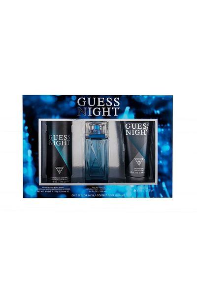 Guess Night EDT for Men 100ml + Shower Gel 200ml + Body Spray 226ml