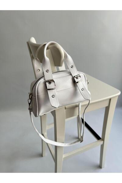 Mia Collection Geantă de umăr pentru femei și model Bogota, albă