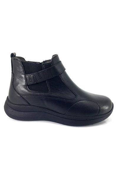 Forelli 27951 Emma Black Γυναικείες μπότες από γνήσιο δέρμα