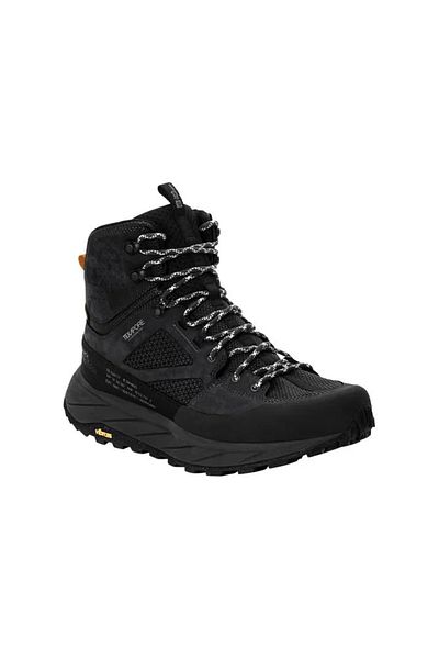 Jack Wolfskin 4056381 _6000 Terraquest Texapore - Cizme negre pentru exterior pentru bărbați MID M