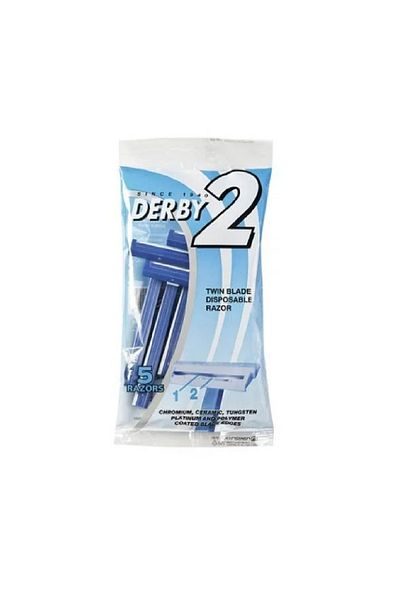 Derby شفرات حلاقة مزدوجة 5 قطع - C200