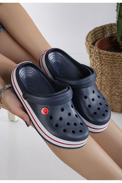 PLN SHOES Daily Unisex Sabo Doctor Nurse Hospital Cook Cross Water Resistant Slippers and House Slippers