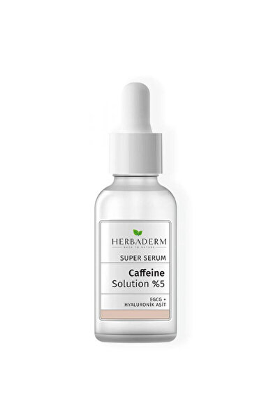 Herbaderm Super Serum Caffeine Solution %5 Göz Çevresi Serumu 30 ml