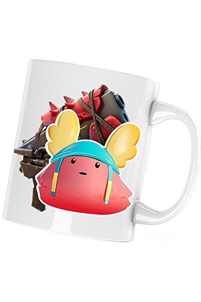 OEM Cana albă personalizată „Guff Fortnite Primal SMG Gun”, INOVATIX®. 330 ml