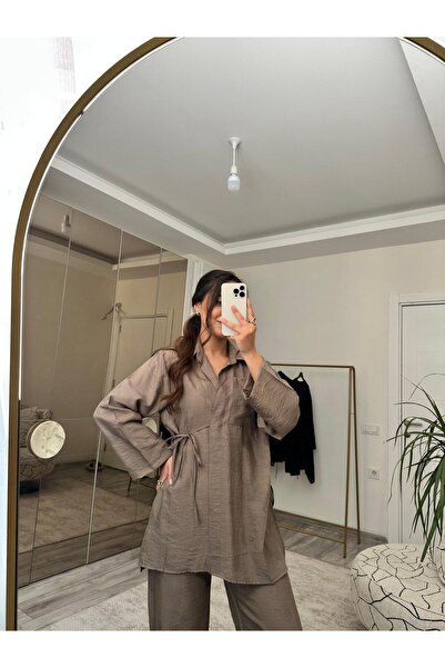 SOFT KİMONO YANDAN BAĞLAMALI TAKIM HAKİ