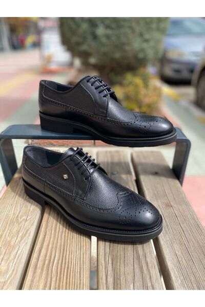 Fosco 9099 Hakiki Deri Eva Taban Erkek Klasik Ayakkabı