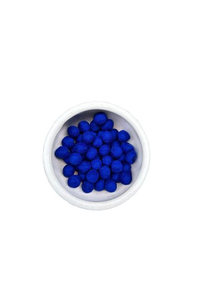 Yumuşakkeçe Natural Wool Felt Balls – 2 cm – Handmade – Pack of 50