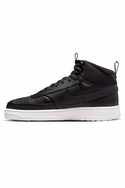 Nike Court Vision Mid Men's Black Sneaker Shoes
