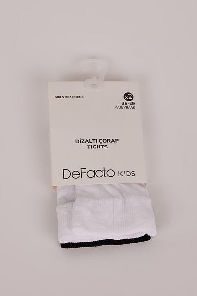 DeFacto Чорапи за колене от 2 части за момиче D7518A8Ns