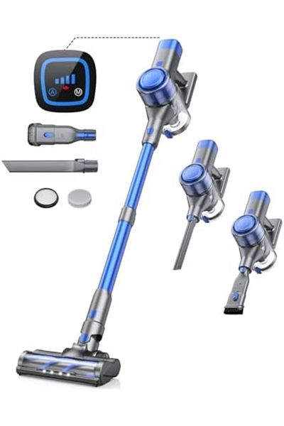 BUTURE VAC Powerful Vacuum Cleaner, 38KPA/450W Cordless Vacuum Cleaner, 55 Min Autonomy, Touch Scree