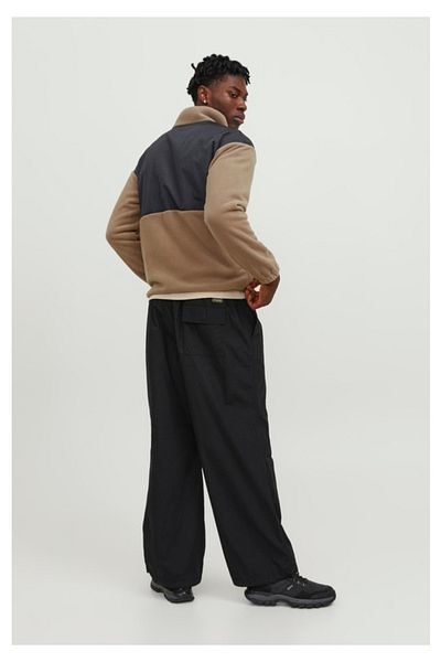 Jack & Jones Jack&jones 12247261   Jcolandscape Fleece Sweat Zip Fleece Cardigan Maro