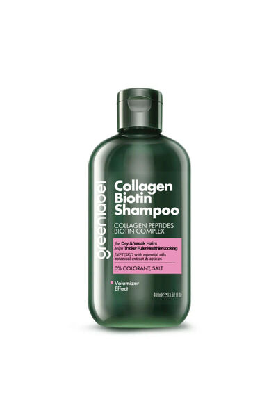Greenlabel Biotin ve Kolajen At Kuyruğu Şampuanı 400 ml