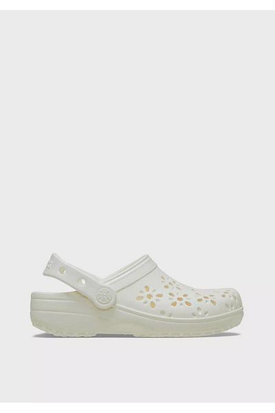 Crocs 210943 -0Wv Classic Floral Cut Out Clog Children's Slippers Sandals