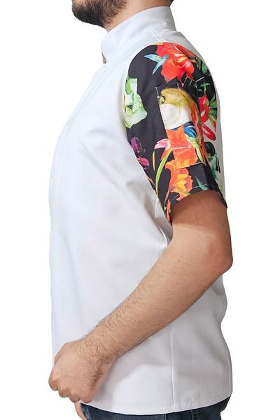 Ant Rotagrup Üniforma ve İş Elbiseleri Unisex Chef Jacket - Patterned Kalişık Rescue Mihca and Green