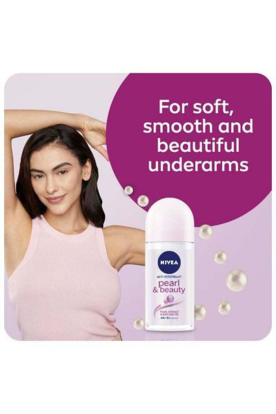NIVEA Pearl & Beauty Roll-On Deodorant 50ml