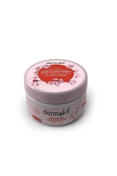 Dermokil Natural Cherry Blossom Extract Hand and Body Cream 250 ml