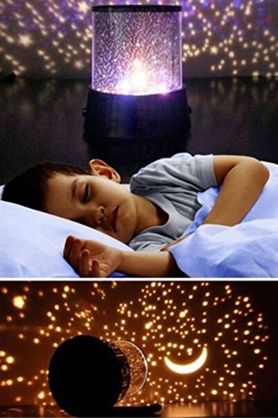Star Projeksiyon Yıldızlı Gece Lambası