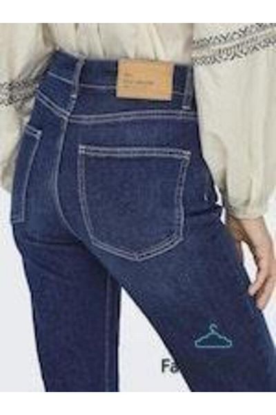 ONLY Yüksek Bel Likralı Jean 15311966