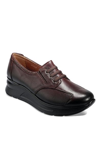 Forelli Vendy 57703-H Brown Women's Genuine Leather Shoes