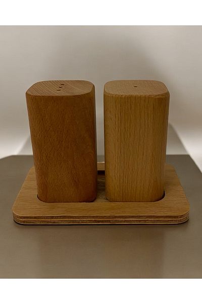 GİTTİGİTTİ Handcrafted Hornbeam Tree Spice Rack