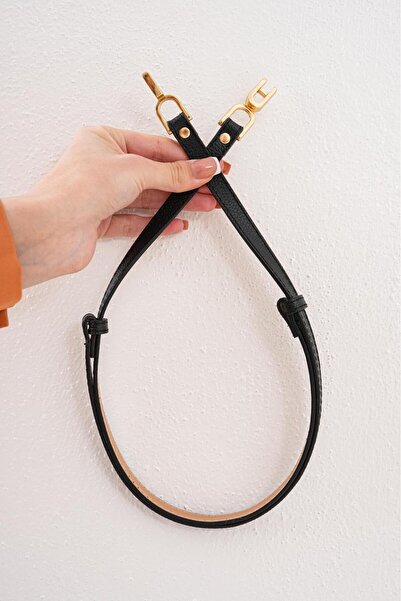 Descoin Cureaua neagra pentru femei cu catarama reglabila, centura pentru cam...