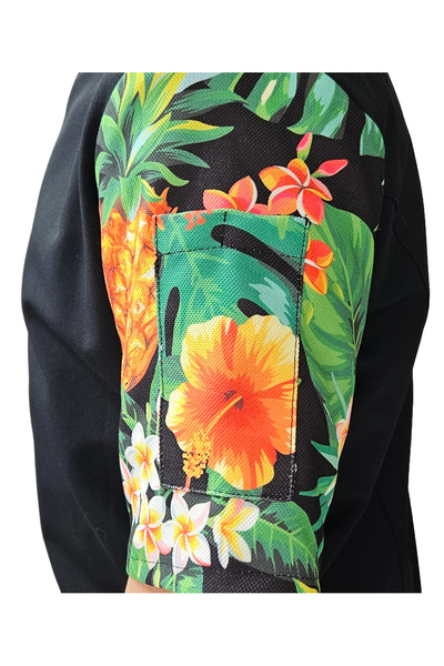 Ant Rotagrup Üniforma ve İş Elbiseleri Jachetă de bucătar unisex - cu model și mânecă scurtă - haină de bucătar de vară